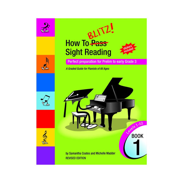 HOW TO BLITZ SIGHT READING BOOK 1 (PRE - GR3)