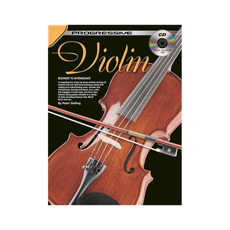 Progressive Violin Method Book CD
