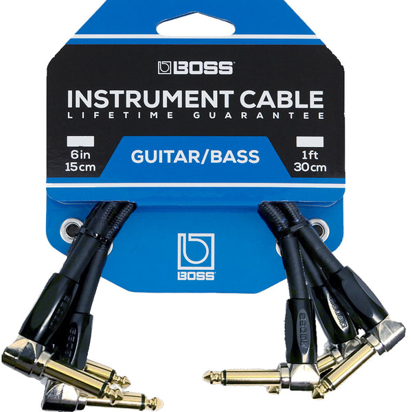 BOSS BICP-C3 Patch Cable 3 Pack