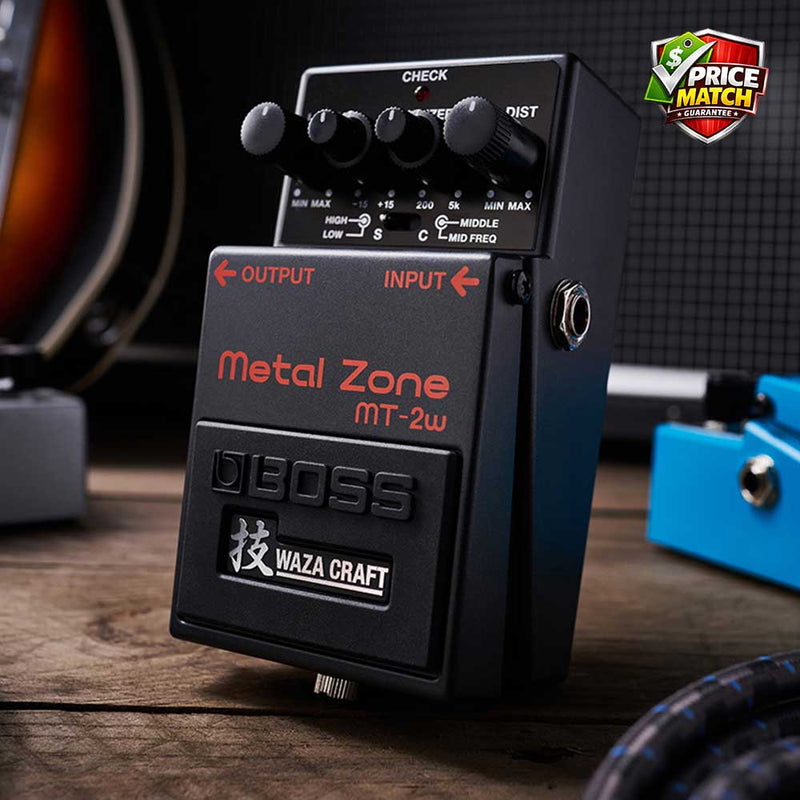 BOSS MT-2W Metal Zone Waza Craft | Colemans Music