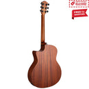 BROMO Grand Auditorium Mahogany Acoustic Electric