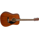 FENDER CD-60S Dreadnought -All-Mahogany