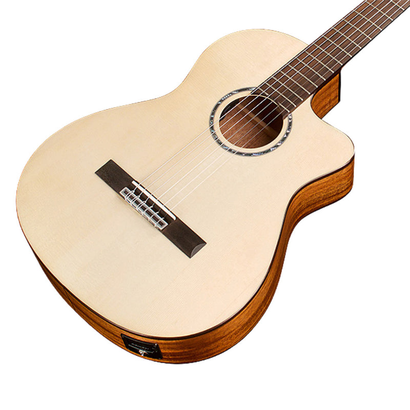 CORDOBA Fusion 5 Acoustic Electric - Body Shot , Great classical guitar for all players. 