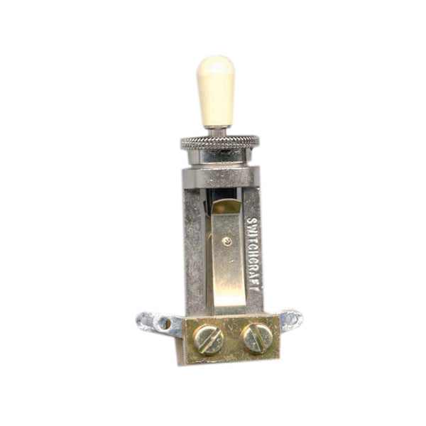 DIMARZIO EP1101 Switchcraft Toggle Switch Straight - Creme Knob