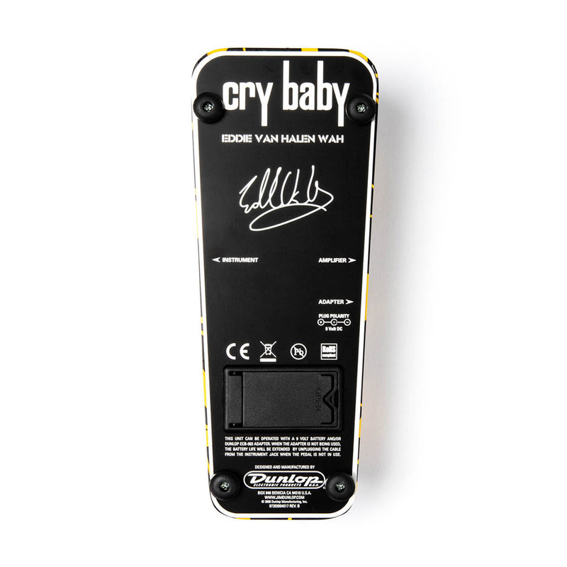 DUNLOP Cry Baby EVH Signature Wah Pedal