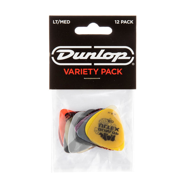 DUNLOP Light/Medium Guitar Pick Variety Pack