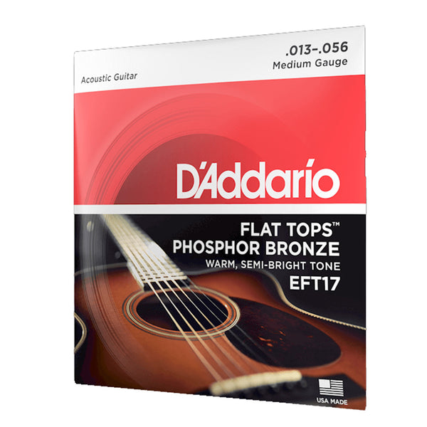 D'ADDARIO EFT17 Flat Tops Acoustic 13-56