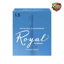 D’Addario Royal Soprano Saxophone Reeds 1.5 Box of 10