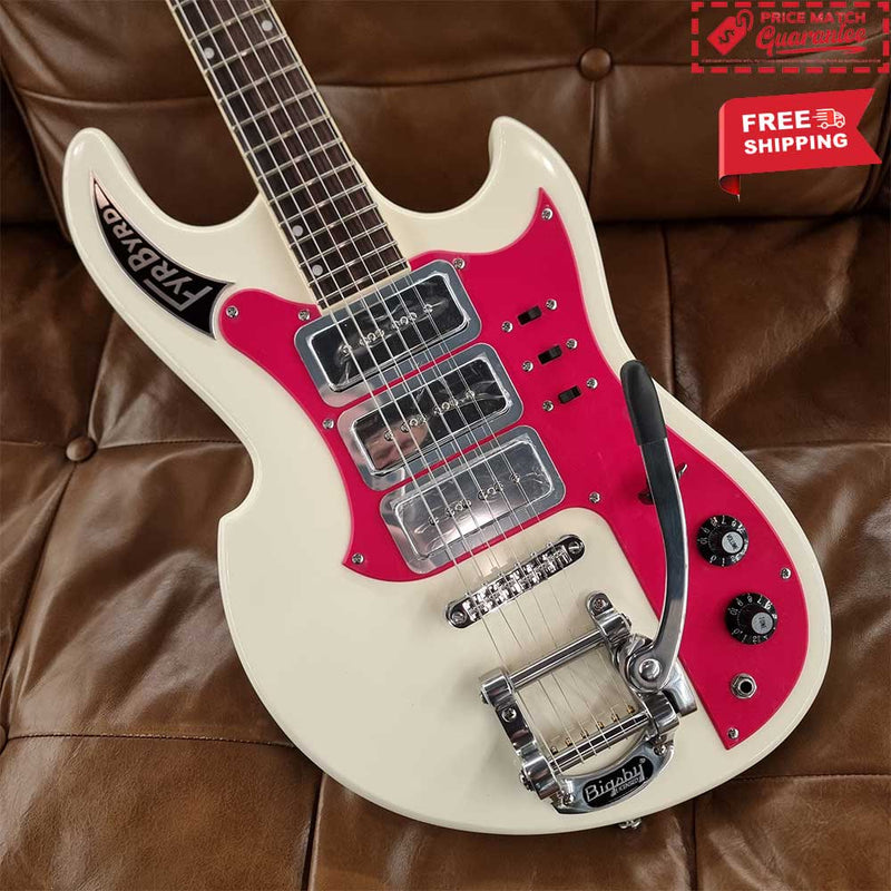 EASTWOOD FyrByrd Sharkbite Vintage White