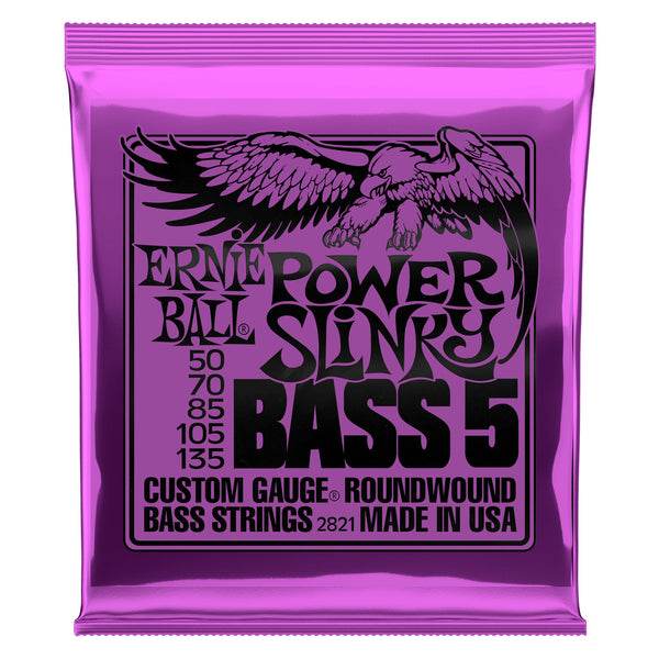 ERNIE BALL Power Slinky 5 String Bass 50-135
