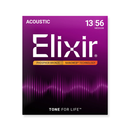 ELIXIR 13-56 Medium Acoustic Guitar Strings - Nanoweb