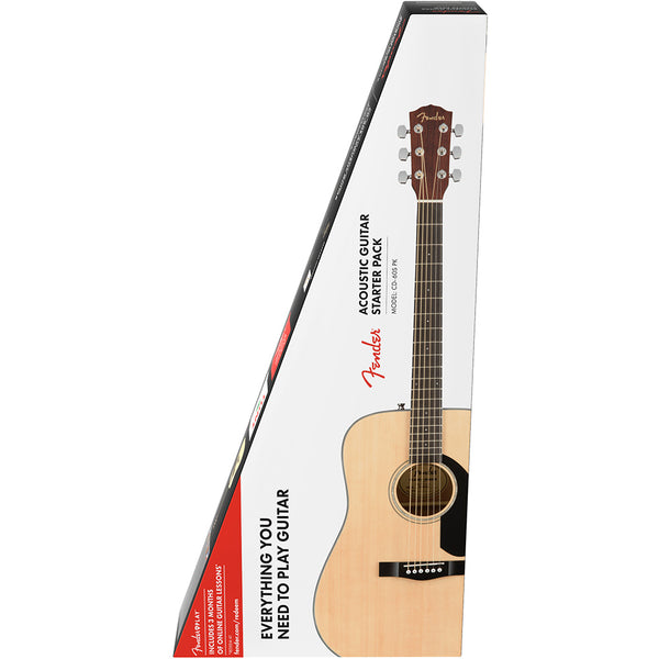 FENDER CD-60S Dreadnought Pack V2 Natural