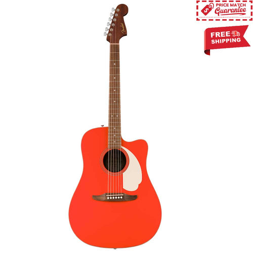 FENDER California Standard Redondo AC/EL Fiesta Red