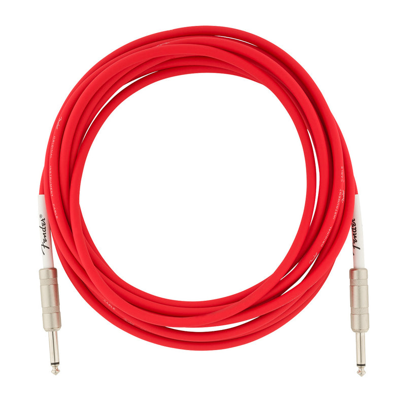 FENDER Original Series 18.6 ft Instrument Cable - Fiesta Red