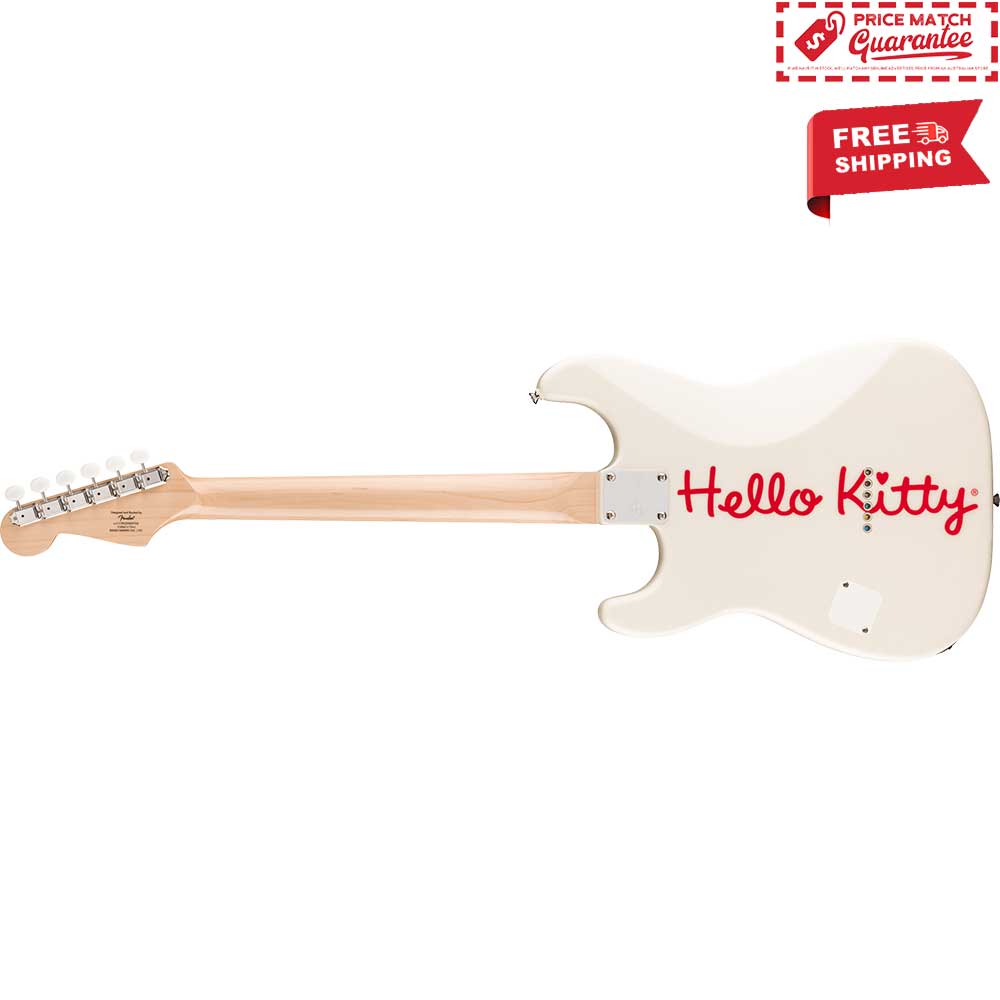 Fender x Hello Kitty Stratocaster White | Limited Edition