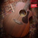 FENECH Delta Blues Grand Auditorium Cutaway