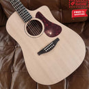Fenech VT D78c acoustic guitar with solid Camphor Laurel back and sides