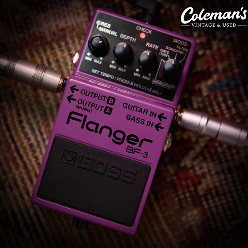 Preloved Boss BF-3 Flanger Pedal