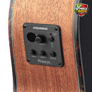 GILMAN GPA10E-BT Parlour Electric Acoustic - Black Top
