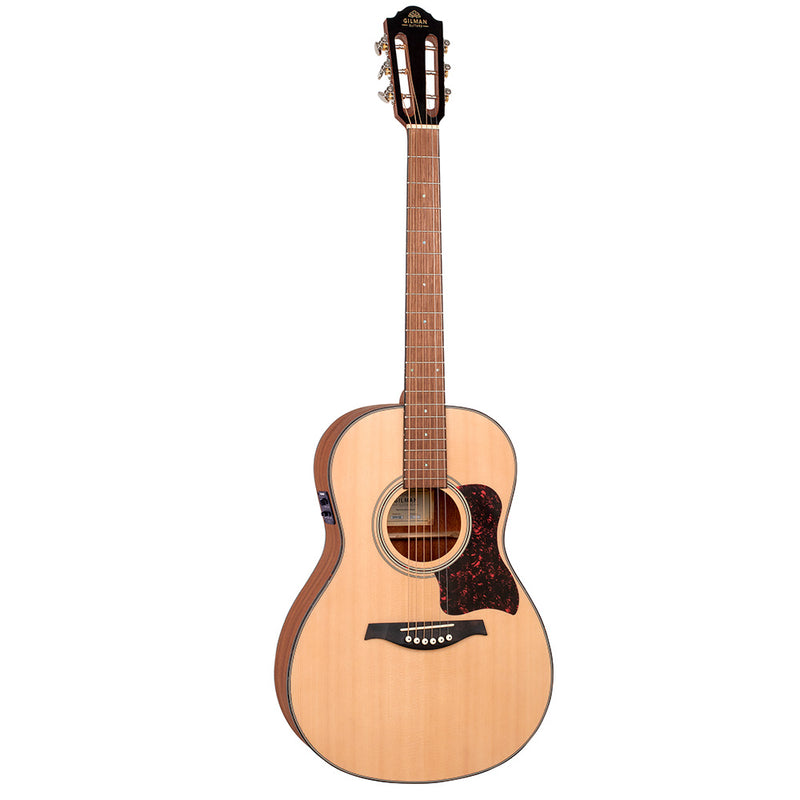 GILMAN GPA10E Parlour Acoustic/Electric Guitar