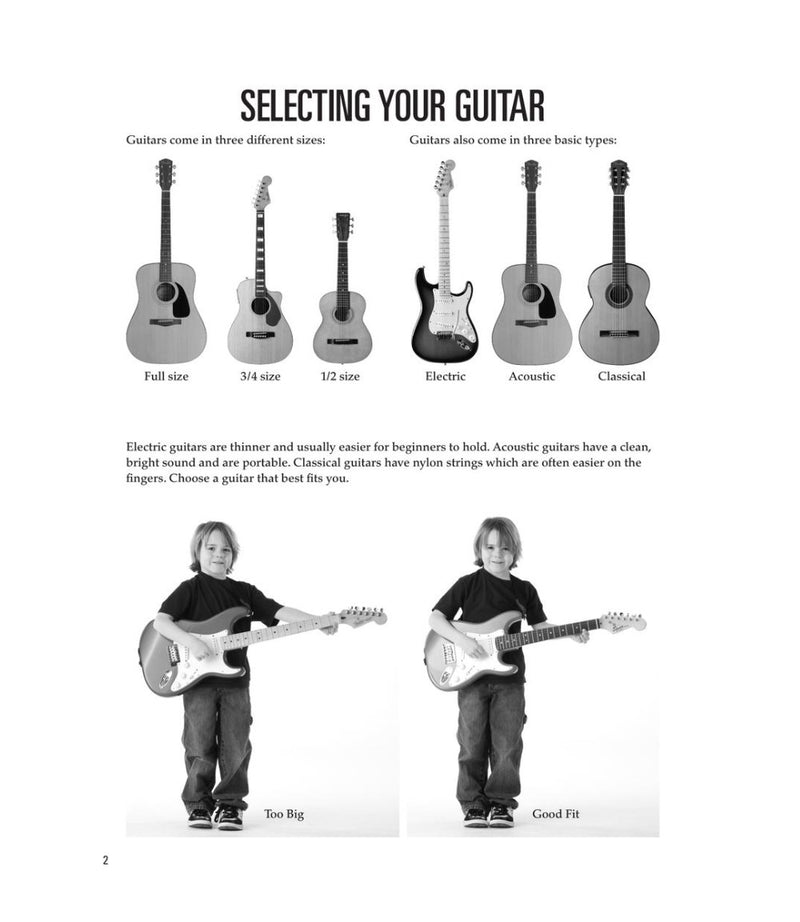 Hal Leonard Guitar Method For Kids Book 1 BK/OLA