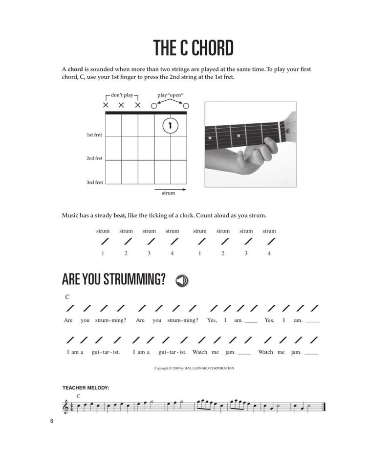 Children's guitar method discount volume 1