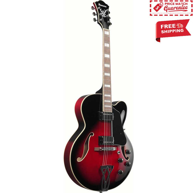 IBANEZ AF75 Artcore - Transparent Red Sunburst
