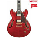 IBANEZ AS93FM  Artcore  Transparent Cherry Red