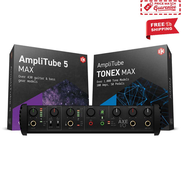 IK Multimedia AXE I/O Bundle +Ampl5 +TonexMAX