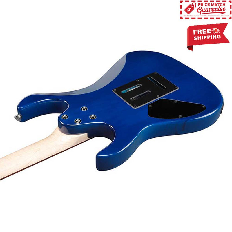 Ibanez RX70QA GIO – Transparent Blue Burst