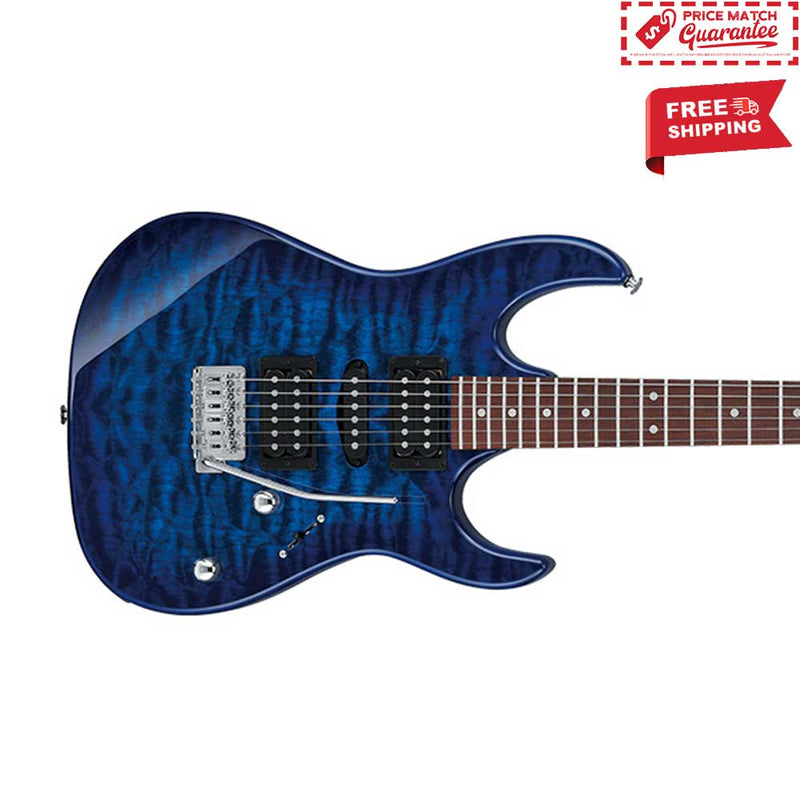 Ibanez RX70QA GIO – Transparent Blue Burst