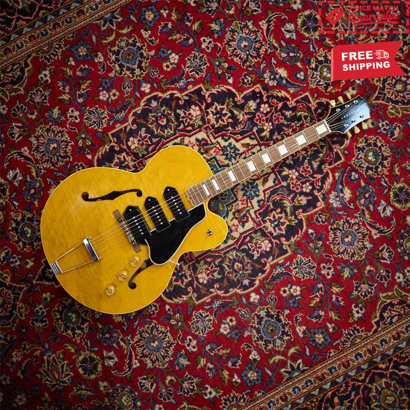 KINGSNAKE Three Bone P90 - Amber Natural