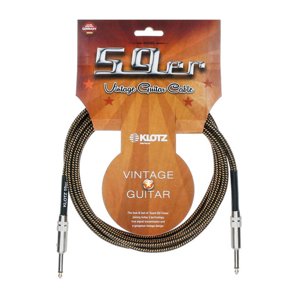 KLOTZ-VINTAGE 59ER Guitar Cable 3M