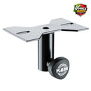 K&M Speaker Mount Adaptor Slip on Style Slotted Plate KM195/8