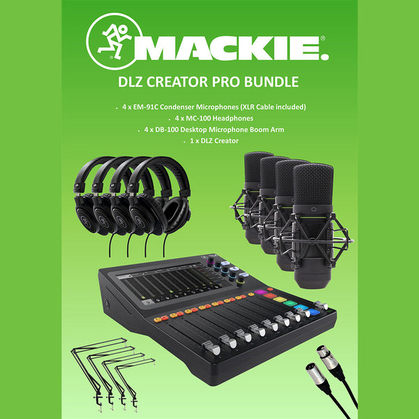 MACKIE DLZ Creator Pro Bundle