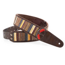 Right On Straps MOJO Maracaibo Brown Guitar Strap