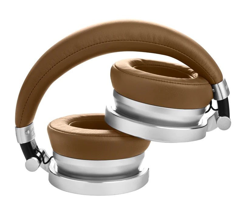 METERS by Ashdown OV-1-B-Connect Bluetooth Noise-Cancelling Headphones Tan