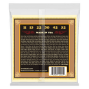 ERNIE BALL Earthwood 80/20 Bronze Silk & Steel Acoustic Guitar Strings Set - Light (11-52)