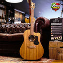 PRATLEY Classic Series Dreadnought Cutaway Model All Solid Blackwood