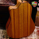 PRATLEY Classic Series Dreadnought Cutaway Model All Solid Blackwood