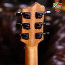 PRATLEY Classic Series Dreadnought Cutaway Model All Solid Blackwood