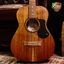 PRATLEY Classic Series Mini OM Model Solid Blackwood Top, Solid Blackwood
