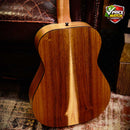 PRATLEY Classic Series Mini OM Model Solid Blackwood Top, Solid Blackwood