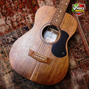 PRATLEY Classic Series Mini OM Model Solid Blackwood Top, Solid Blackwood