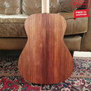 PRATLEY Classic Series Mini OM Model Solid Blackwood Top, Solid Blackwood