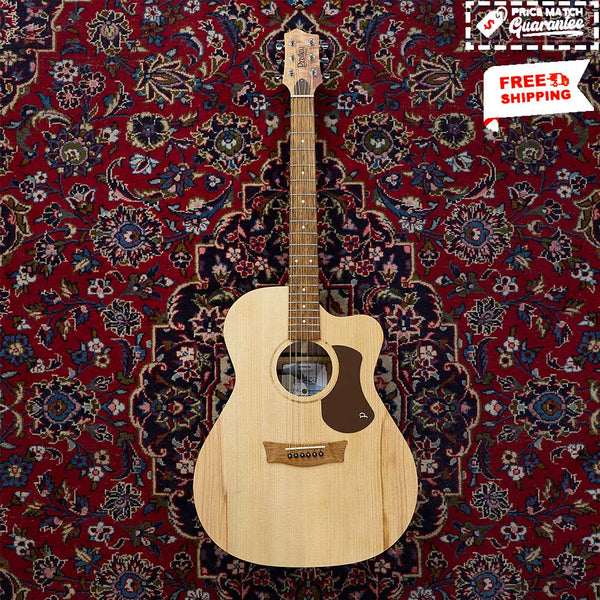 PRATLEY Entertainer OM with Cutaway Maple Bunya