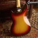 PRELOVED FENDER 1975 Mustang 3 Colour Sunburst