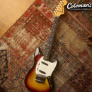 PRELOVED FENDER 1975 Mustang 3 Colour Sunburst