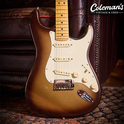 PRELOVED FENDER American Ultra Strat Mocha Burst