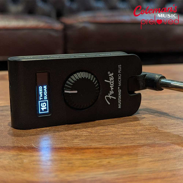PRELOVED FENDER Mustang Micro Plus